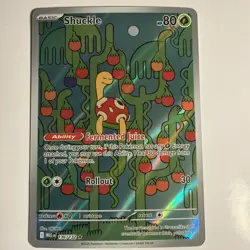 Shuckle 136/132 - Illustration Rare - Pack Fresh Mint - Mega Evolution - Pokemon - Image 1