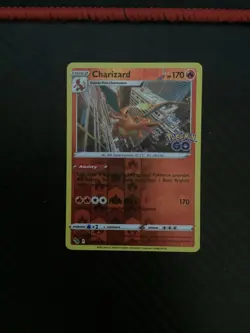 Charizard 010/078 - Reverse Holo Rare - Pokemon GO LP - Image 1