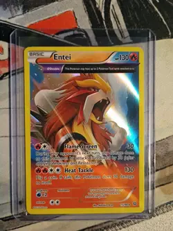Entei 15/98 Reverse Holo Rare XY Ancient Origins Pokemon TCG - Image 1