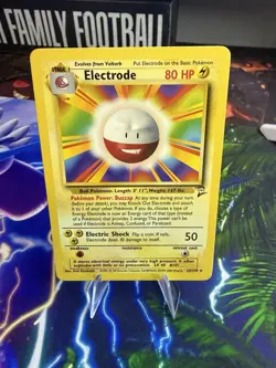 Pokemon TCG Electrode Base Set 2 25/130 Regular Unlimited Rare - Image 1