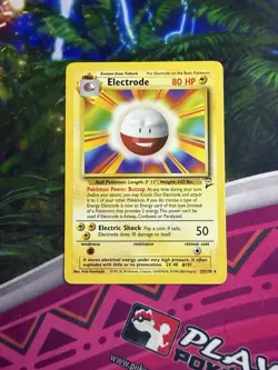 Pokemon TCG Electrode Base Set 2 25/130 Regular Unlimited Rare - Image 3