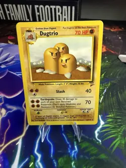 Pokemon - Dugtrio - 23/130 - Rare - Unlimited Edition - Base Set 2 - Image 1
