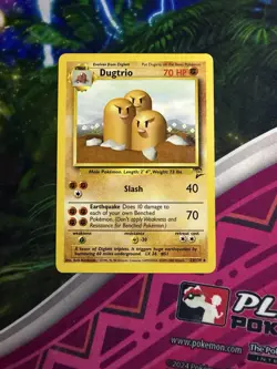 Pokemon - Dugtrio - 23/130 - Rare - Unlimited Edition - Base Set 2 - Image 3
