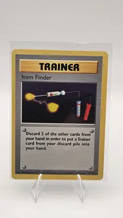 Item Finder Base Set #074/102 Shadowless Pokemon Rare NM - Image 1