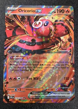 Pokemon TCG - Oricorio ex - Double Rare ME02: Phantasmal Flames 018/094 NM - Image 1