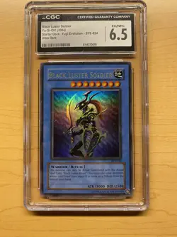 Konami Black Luster Soldier SYE-024 Ultra Rare Unlimited CGC 6.5 Yu-Gi-Oh! TCG - Image 1