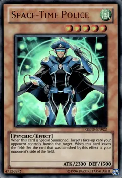 Space-Time Police - Ultra Rare GENF-EN023 - LP - YuGiOh - Image 1