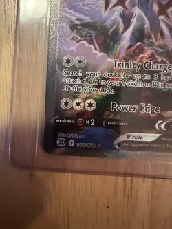 Pokemon TCG Arceus v Sword & Shield Brilliant Stars Holo Ultra Rare Card 166/172 - Image 5