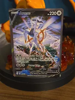 Pokemon TCG Arceus v Sword & Shield Brilliant Stars Holo Ultra Rare Card 166/172 - Image 2