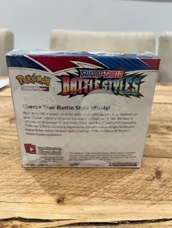 NEW POKEMON TCG Sword and Shield Battle Styles Booster Box Factory Sealed Box - Image 4