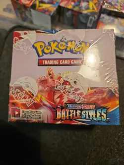 Pokemon Tcg Battle Styles Booster Box Sword And Shield. 36 Packs New And Sealed - Image 1