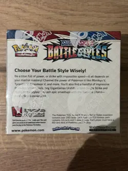 Pokemon TCG - Sword & Shield Battle Styles - Booster Box New & Sealed - Image 2