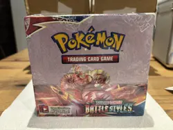 Pokemon Card TCG Sword & Shield Battle Styles Booster Box New & Sealed - Image 1
