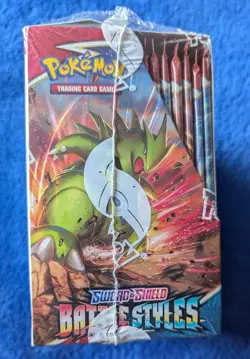 Pokemon Card TCG Sword & Shield Battle Styles Booster Box New & Sealed - Image 4