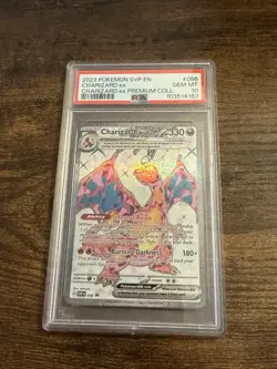 2023 Pokemon SVP en Promo Charizard EX Premium Collection #056 PSA 10 Gem Mint - Image 1