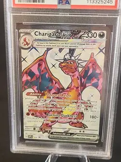 2023 Pokemon SVP EN Premium Coll #056 Charizard Ex PSA 10 GEM MINT BLACK STAR - Image 5