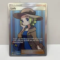 Lady - SV86/SV94 - Pokemon Hidden Fates Sun & Moon Full Art Ultra Rare Card NM - Image 1