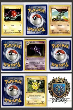 Pokemon VINTAGE LOT! Shadowless, 1st editions, base set, fossil and more! - Image 1