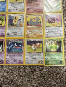 Crazy Rare Vintage Pokemon 15Card Lot 1st Edition Base Set 1st Ed TR LP-NM 1999 - Image 3