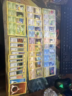 Partial Pokemon 1st Edition Shadowless Base Set Authentic Vintage - Image 1