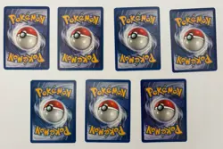 WOTC Pokemon 1st Edition Card Lot - Gym Heroes Rocket Base Set 2-7 Vintage Cards - Image 2