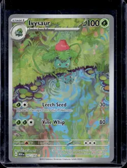 Pokemon TCG Scarlet & Violet Ivysaur Illustration Rare Card 167/165 151 Series - Image 1