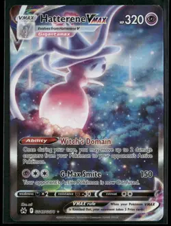 Hatterene VMAX #GG47/GG70 Crown Zenith - Galarian Gallery 2023 Ultra Rare NM/LP - Image 1