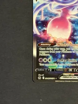 Hatterene VMax 2023 Pokemon Crown Zenith GG47/GG70 Galarian Gallery NM/M - Image 3