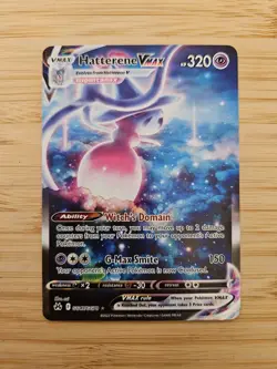 Hatterene Vmax GG47/GG70 Crown Zenith Galarian Gallery NM Full Art Pokemon Card - Image 1