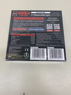Godzilla Card Game: MONSTERS RAID AGAIN Booster Set Box Sealed New 12 Packs - Image 2