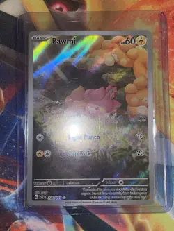 Pawmi 226/091 Illustration Rare SV: Paldean Fates Pokemon TCG NM - Image 5