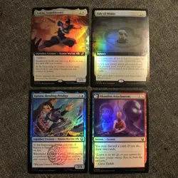Magic The Gathering Avatar: The Last Airbender 9 Card Lot All Holo Foil - Image 3