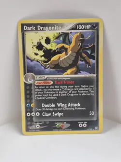 Pokemon Dark Dragonite TCG Holo Rare Card 15/109 Ex Team Rocket NM - Image 1