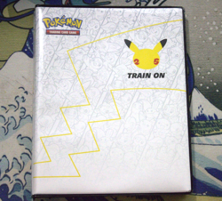Pokemon 25th Anniversary Collector's Binder Jumbo Cards, comes with 7 big cards - Image 1
