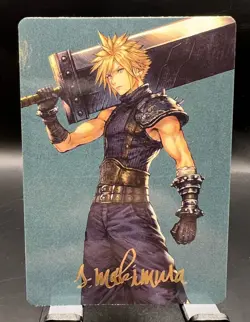 Cloud Ex-SOLDIER Mtg Final Fantasy Art Series Gold-Stamped Signature NM - Image 1