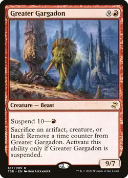 ~1x Greater Gargadon x1 ~NM~ TSR Magic the Gathering MtG~ - Image 1