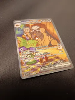 The Pokemon Company Arven's Mabosstiff ex 235/182 Destined Rivals Holo SIR - Image 1