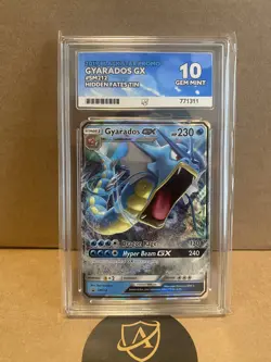 Pokemon Gyarados GX Promo SM212 Hidden Fates S&M Promo Ace 10 - Image 1