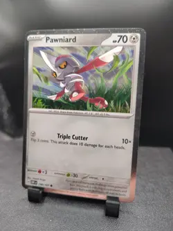 Pawniard - (Cosmos Holo) 148/197 Obsidian Flames (OBF) Promo Holo - NM - Pokemon - Image 1