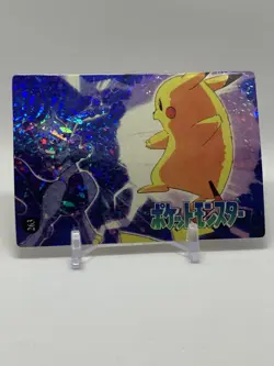Mewtwo Vs Pikachu Pokemon 1995 Vending Prism Sticker 263 269 Bulbasaur - Image 3