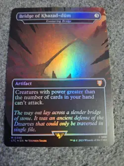 Bridge Of Khazad-Dum Ensnaring Bridge Foil Commander The Lord Of The Rings... - Image 1