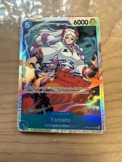 One Piece TCG Yamato SR OP13-054 Carrying On His Will English Mint Secure Ship - Image 1
