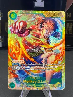 Monkey.D.Luffy (118) OP13-118 Carrying On His Will Foil SEC - Image 1