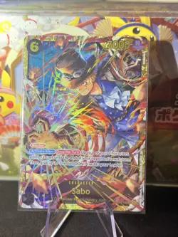 One Piece OP13-120 Sabo SEC OP13 Carrying on His Will English Near Mint - Image 1