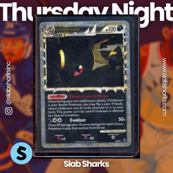 2010 POKEMON HEARTGOLD & SOULSILVER UNDAUNTED #86/90 UMBREON DMG - Image 1