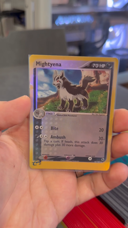 Pokemon TCG Mightyena 42/109 Reverse-Holo Ruby & Sapphire Base Set 2003 - LP - Image 2