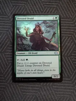 mtg devoted druid foil double masters 2022 - Image 1
