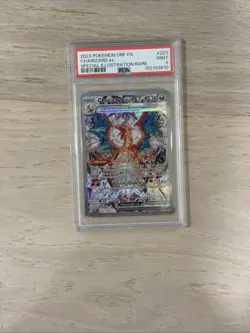 Pokemon Obsidian Flames Charizard EX Special Illustration Sir #223/197 PSA 9 - Image 1