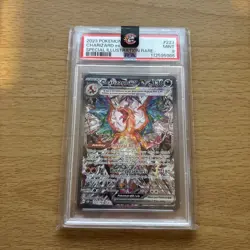 Pokemon Obsidian Flames Charizard EX Special Illustration Sir #223/197 PSA 9 - Image 1