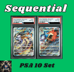 SEQ!!! PSA 10 Charizard 212 221/172 Mewtwo SAR VSTAR Universe Pokemon Card - Image 1